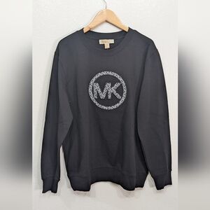 Michael Kors Black Crewneck Sweater